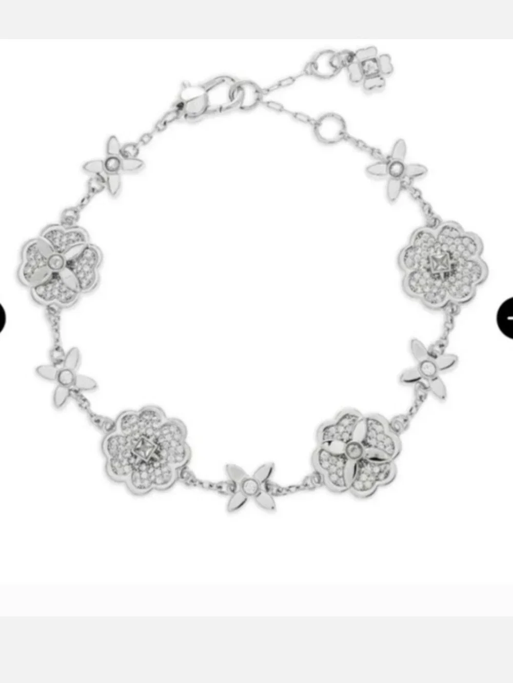 Kate Spade Kate Spade Heritage Bloom Silver Bracelet Nwt - Picture 4 of 4